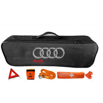 Geantă auto Audi + trusa de prim ajutor și echipament