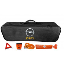 Geantă auto Opel + trusa de prim ajutor și echipament