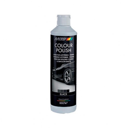 Luciu colorat negru 500ml Motip