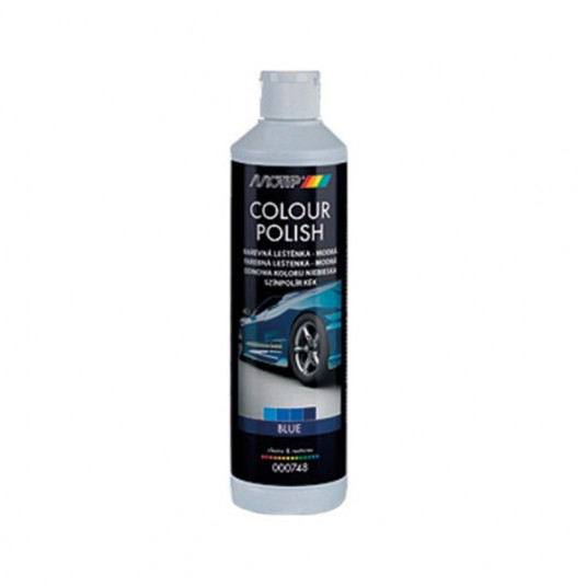 Luciu de culoare albastru 500ml Motip