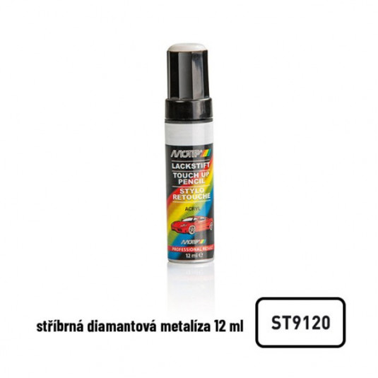 Creion de reparație argintiu metalică diamant 12ml