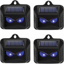Dispozitiv de alungare a animalelor sălbatice, lumină albastră solară set 4buc