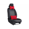 Perna oferă confort maxim la conducerea vehiculului. Ajută la menținerea poziției corecte a coloanei vertebrale la volan. Este fabricat din cele mai bune materiale, nu se decolorează, nu provoacă alergii...