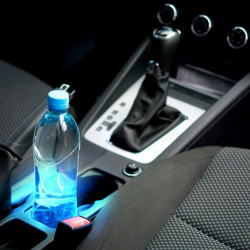 Iluminare LED pentru suport pahar auto Dunlop