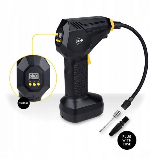Compresor aer digital 125psi Dunlop
