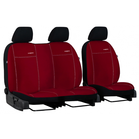 Huse pentru TOYOTA Proace city 2+1 (din 2018) Comfort (Alcantara)