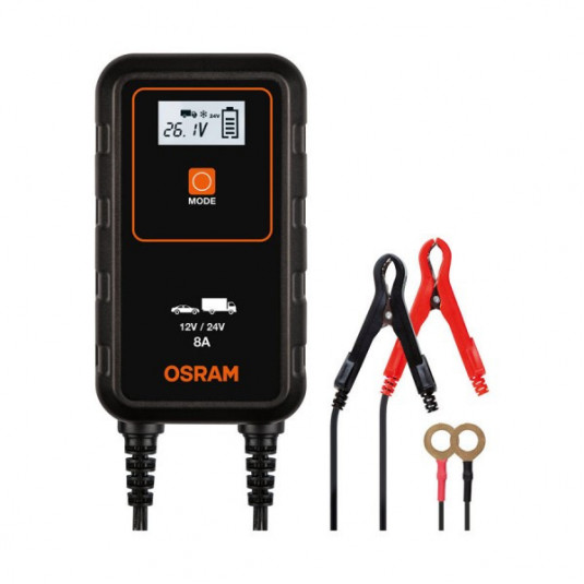 OSRAM Încărcător inteligent de baterie 8A 6V/12V