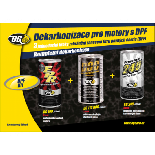 Set pentru intretinere si curatare motoare diesel – BG 6575 MO KIT