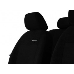 Huse pentru HYUNDAI SANTAFE 5 locuri II (2006-2012) Elegance (velur-velur) negru (echip)