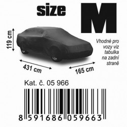 Husă protectoare automobil FULL M 431x165x119cm NYLON
