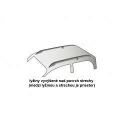 Portbagaj de acoperiș Nissan X-Trail (T32) / Rougue S (2013-2022) Brio XL