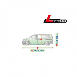 Husă pentru auto Mercedes Vito II din 2003 vito - Garage