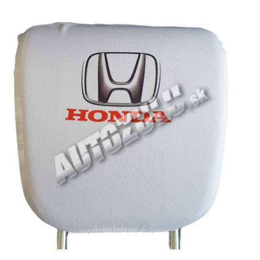 Husă pentru spătarul capului-alb Honda 2 buc.