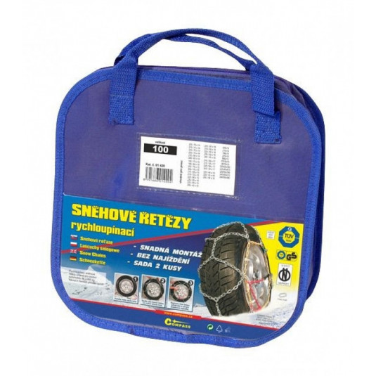 Lanțuri de zăpadă KN100 3,0mm 9mm NYLON BAG