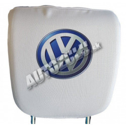 Husă pentru spetează - alb Volkswagen 2 buc.