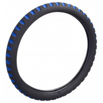 Husă volan spumoasă, albastră 37-39cm