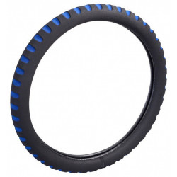 Husă volan spumoasă, albastră 37-39cm