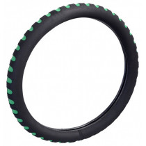 Husă pentru volan din spumă, verde 37-39cm