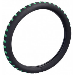 Husă pentru volan din spumă, verde 37-39cm