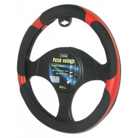 Huză volan GRIP roșu 37-39cm