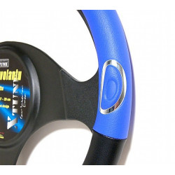 Husă volan RALLY albastru 37-39cm