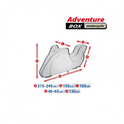 Husă de protecție pentru motocicletă Adventure