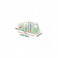 Pânză de protecție pentru cărăciuță 500ER caravan