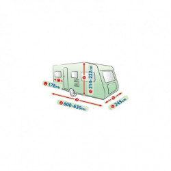 Husă de protecție pentru cărăcioacă 630ER caravan