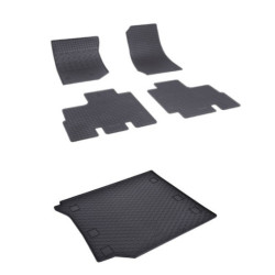 Covorase și tavă pentru JEEP Wrangler 5 usi (2006-2018)