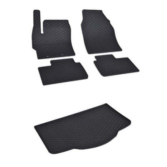 Covorase și tavă pentru Toyota Aygo X 2022- fără subwoofer