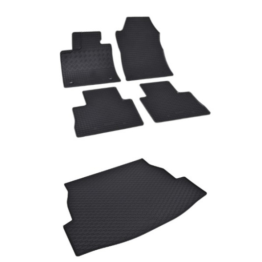 Covorase și tavă pentru TOYOTA RAV4 (din 2019)