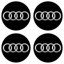 Autocolante din rășină 3D AUDI 4buc