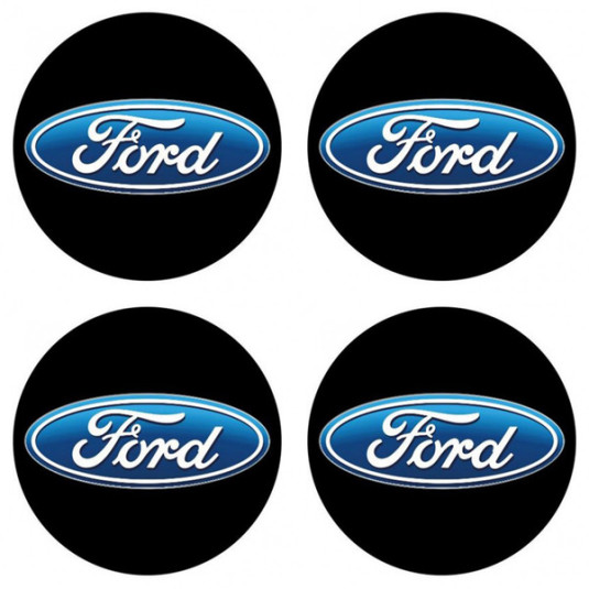 Autocolante cu rășină 3D FORD 4 buc