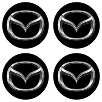 Autocolante de rășină 3D MAZDA 4buc