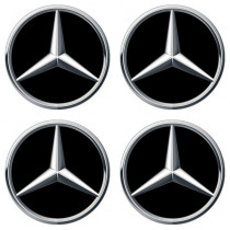 Autocolante din răşină 3D MERCEDES 4 buc.