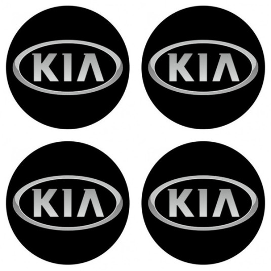Stickere din răşină 3D KIA 4 buc