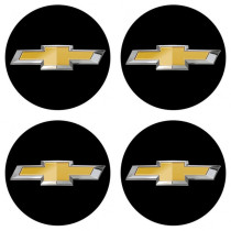 Autocolante din rășină 3D CHEVROLET 4buc