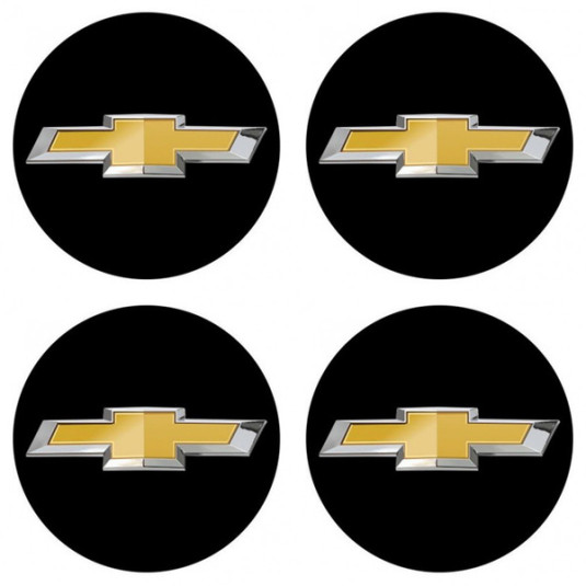 Autocolante din rășină 3D CHEVROLET 4buc