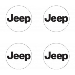Autocolante din rășină 3D Jeep 4buc