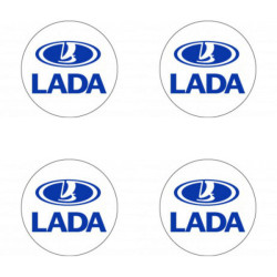 Autocolante din rășină 3D Lada 4buc