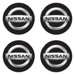 Autocolante din rășină 3D Nissan 4buc