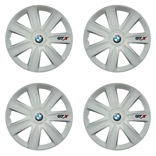 Capace pentru BMW 14 GTX carbon alb