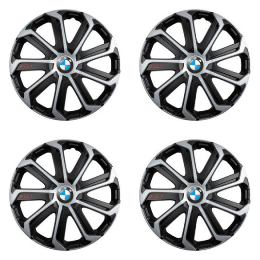 Capace pentru BMW 14 Evo black&silver