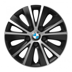 Capace roți pentru BMW 14 RAPIDE argintiu și negru