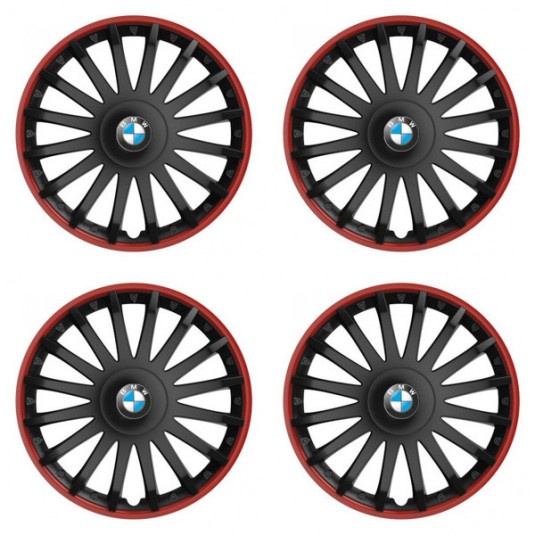 Capace jante pentru BMW 15 CRYSTAL RO black