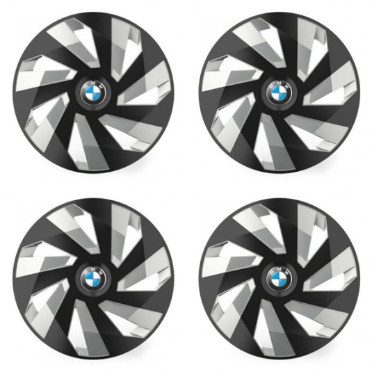 Coperți pentru BMW 16 Vector RC black and silver