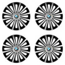 Capace roți pentru BMW 16 TREND silver and black