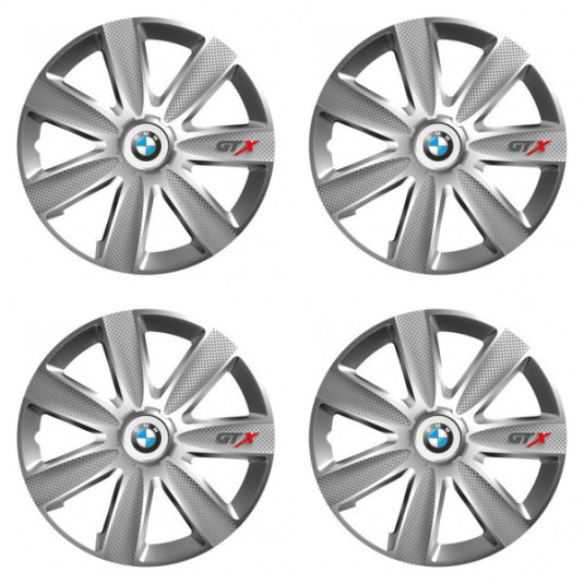 Capace pentru BMW 16 GTX CARBON silver