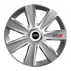 Capace pentru Audi 14 GTX CARBON argintiu