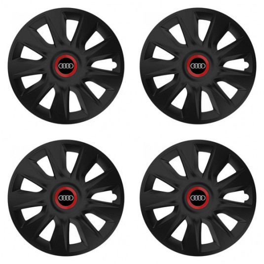 Capace pentru Audi 14 STRATOS RR black